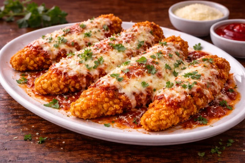 Chicken Fingers Parmigiana – Brooklyn Pizza, Pasta & Diner, Tampa