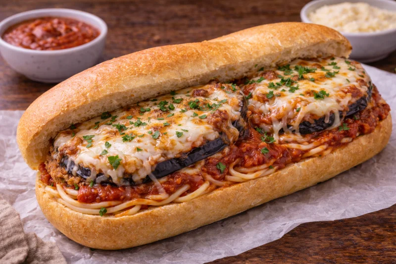 Eggplant Parmigiana Sub – Brooklyn Pizza, Pasta & Diner, Tampa