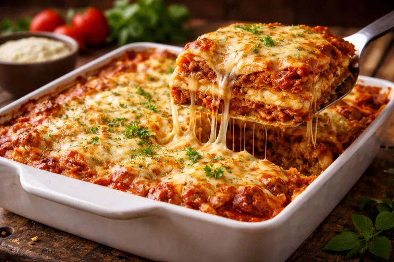 Lasagna (Baked in-House) – Brooklyn Pizza, Pasta & Diner, Tampa