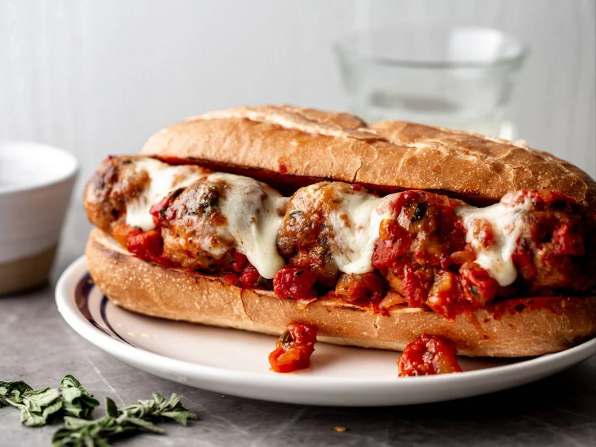 Meatball Parmigiana Sub – Brooklyn Pizza, Pasta & Diner, Tampa